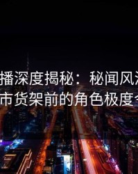 魅影直播深度揭秘：秘闻风波背后，大V在超市货架前的角色极度令人意外