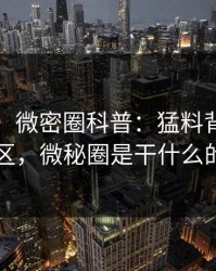 【爆料】微密圈科普：猛料背后3大误区，微秘圈是干什么的